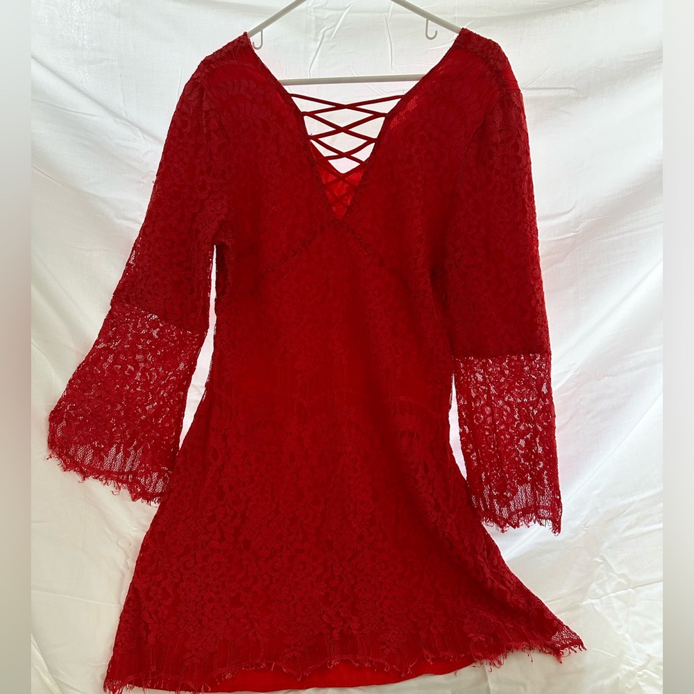 Red Cocktail Dress